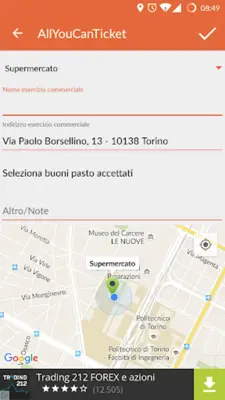 Ticket & Spesa android App screenshot 1